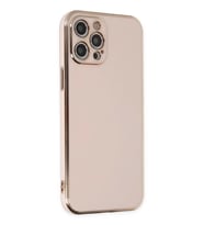 Newface Apple iPhone 12 Pro Kılıf Volet Silikon - Pembe