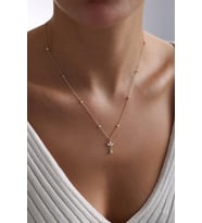 14 Ayar Altın Lotus Kolye