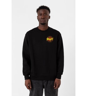 Big Bang Theory Bang Logo Siyah Erkek 2ip Sweatshirt