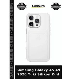 Samsung Galaxy A5 A9 2020 Yuki Silikon Kılıf Cep Koruyucu Mobil Koruma