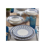 Güral Porselen Camelia 24 Parça 6 Kişilik Bone Yemek Takımı - 1614