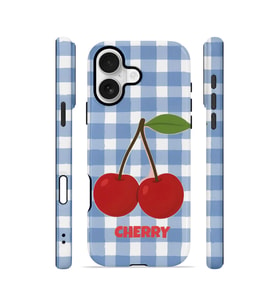 iPhone 16 Vorian Çift Katmanlı Kılıf Cherry Picnic