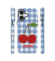 iPhone 16 Vorian Çift Katmanlı Kılıf Cherry Picnic