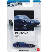 Hot Wheels - Nissan Fairlady Z - Jky52 - Gümüş Serisi 1/6 - Pantone 533 - Premium Kart - Koyu Mavi -