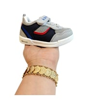 Kinetix Hornet Fx Gri Cırtlı Bebe Erkek Çocuk Spor Ayakkabı