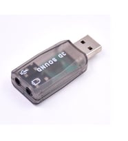 5.1 USB Ses Kartı Siyah