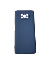 Poco X3 ile Uyumlu Cappy Silikon Kılıf Lacivert