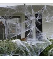 Hallowen Cadılar Bayramı Beyaz Renk Örümcek Ağı