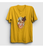 Presmono Unisex Sarı Melting XXXTentacion T-Shirt 47963tt (Sarı)