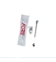 FORS Kısa Gazlı Piston 80N Mat Gümüş 15 cm – Mobilya Kapak Pistonu - 2 Adet