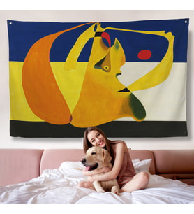 Joan Miro Spanish - Kalem Duvar Örtüsü-7055