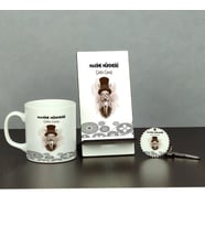Makine Mühendisi Üçlü Set (Kupa + Telefon Standı + Anahtarlık) 004