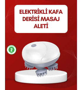 Su Geçirmez Elektrikli Kafa Masaj Cihazı Ipx7