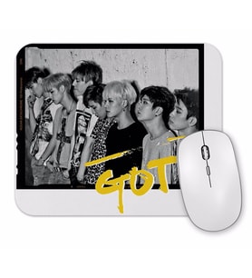 Goot7  Font Collage Mouse Pad