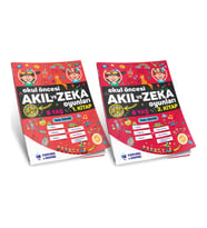 Okul Öncesi Akıl ve Zeka Oyunları 6 Yaş Seti 2 Kitap Curious&Genius
