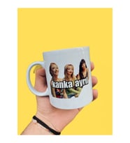 Avrupa Yakası Ayrıl Kanka Mavi Kupa