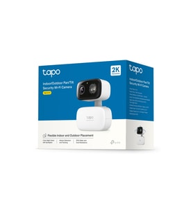TP-LINK 3MP 4MM WIFI Kablosuz Pan/Tilt İç-Dış Mekan IP Kamera TAPO C216