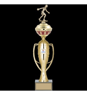 ODAK KUPA - Figürlü Kupalar - Bowling Kadın Figürlü Kupalar FG-073 B - 49 cm