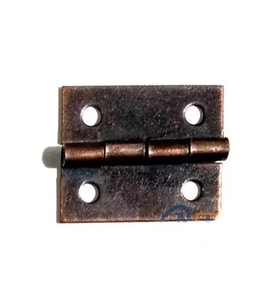 Tavla Menteşesi 3cm, No:1/4 - Oksit, 120 Adet