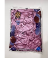 Pazariz   Balon - Pembe Metalik Balon - 100 Adet
