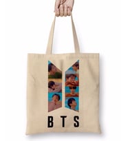 Bts Albüm Bez Çanta Uzun Saplı