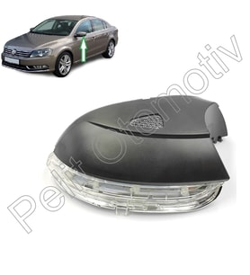 Passat B7 (2011-2015) Sol Ayna Sinyali 3C8949101 3C8949101E