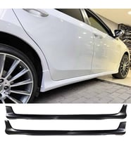 Toyota Corolla Twin Yan Marşpiyel Seti Mat Siyah Plastik 2 Adet 2013 2014 2015 2016 2017 2018
