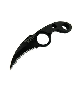 Northcity W HRT2 Tırtıklı Karambit 17 Cm - Paslanmaz Çelik Özel Kılıflı