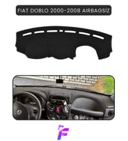 FIAT DOBLO (2000-2008) AIRBAGSIZ Torpido Örtüsü Güneşten Korur Kolay Montaj Tam Uyum TB6