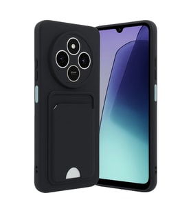 Xiaomi Redmi 14c Kelvin Kartvizitli Silikon - Siyah