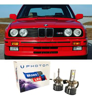 Bmw E30 Led Xenon Uzun Far Ampulü H1 Mono Yeni Seri Beyaz