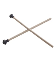 Markapet Doğal Ahşap Kuş Tüneği 1.2 cm-25 cm Standart Siyah (2 Adet)