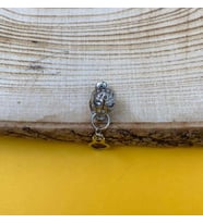 Tekli Kurukafa Skull Küpe Metal Küpe PYTKKUPE139