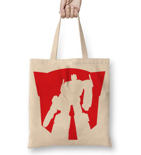 Transformers Symbol of Freedom Bez Çanta Uzun Saplı