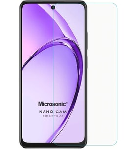 Oppo A3 Nano Glass Cam Ekran Koruyucu [A3 ile Uyumlu Ekran Koruyucu - Şeffaf]