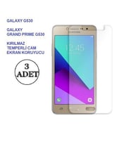 Zhltech Galaxy G530 2.5D Ekran Koruyucu Temperli Kırılmaz Cam (Renksiz)
