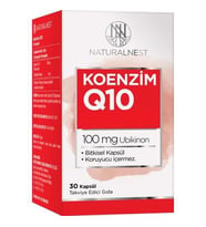 Naturalnest Koenzim Q10 100 mg 30 Kapsül