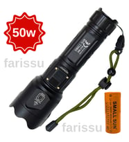 SMALL SUN SM-316 50W 1000 Lümen 800m Menzilli Şarjlı LED El Feneri
