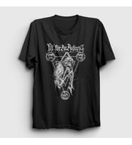 Presmono Unisex Siyah Skull Müzik Fit For An Autopsy T-Shirt 524920tt
