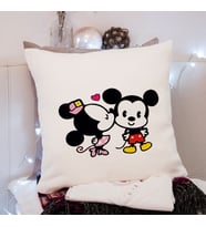 Mickey & Minnie Mouse Sevgili Çift Tasarımlı Yastık