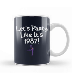 Party Like 1987 Bite Fnaf Kupa Bardak Porselen