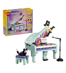 LEGO Creator 3’ü 1 Arada Müzikal Dekor Kedili Piyano 31392