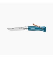 Katlanır Cep Çakısı - Opinel - Gürgen Ağacı Sap - Mavi Çakı No:8
