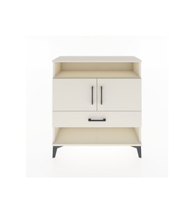 Arges Şifonyer 3 Raflı Tek Çekmeceli 2 Kapaklı 88x30x96 Aytaşı-Aytaşı