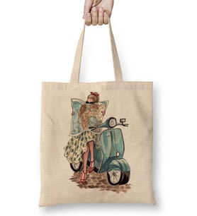 Vespa Travel Bez Çanta Uzun Saplı