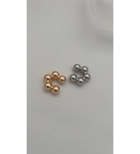 Earcuff kıkırdak küpe gold renk