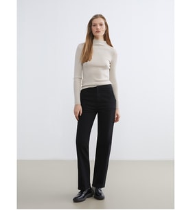 LCW Jeans Siyah Flare Kadın Jean Pantolon