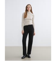 LCW Jeans Siyah Flare Kadın Jean Pantolon