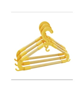 Bebek Ahşap Askı 27x17 cm  0-3 Yaş Kıyafetler İçin İdeal