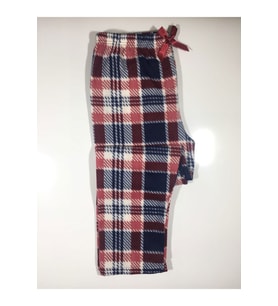 Cepsiz Kışlık Polar Kadın Pijama Altı (Kırmızı)